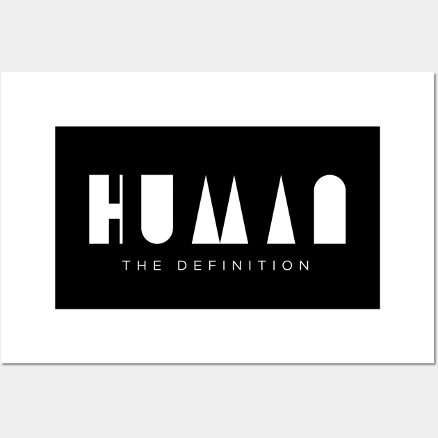 Human Jon Bellion Shape Logo Wall Art by usernate